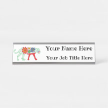 Placa de nombre CSTEM