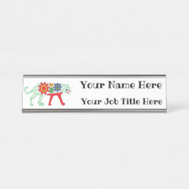 Placa de nombre CSTEM