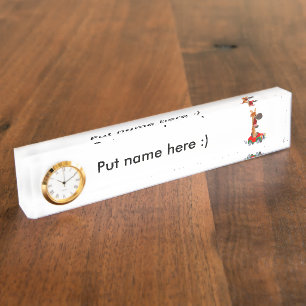 Placa de nombre de caballo Personalizado motorizad