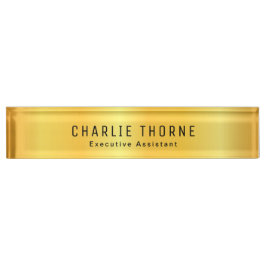 placa de nombre de escritorio del personalizado co