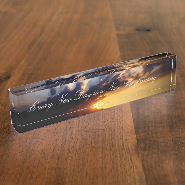 Placa de nombre de escritorio HAMbyWG - Nuevos com (Lateral)