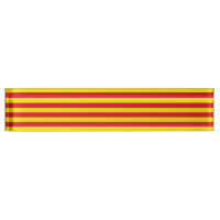 Placa de nombre de escritorio patriótico con bande