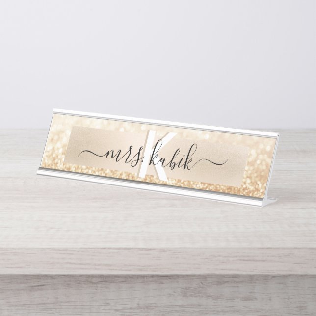 Placa de nombre de la mesa de profesores Relieves  (Anverso)