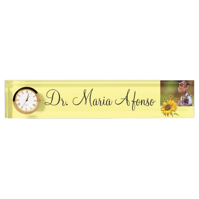 Placa de nombre de la mesa de veterinarios del gir (Anverso)