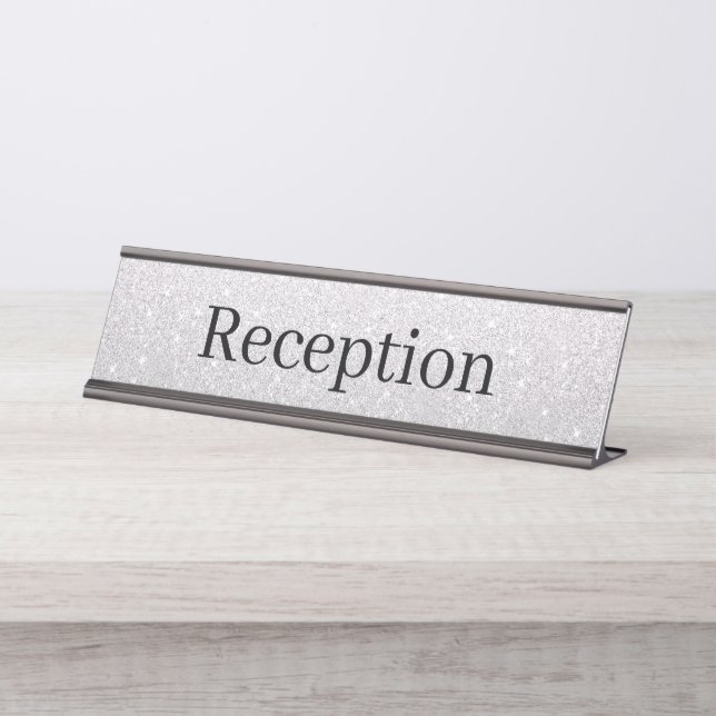 Placa de nombre de la recepción (Anverso)