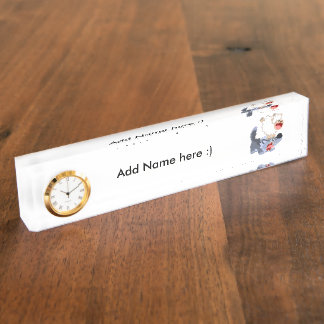 Placa de nombre de oveja y lobo Personalizado con 