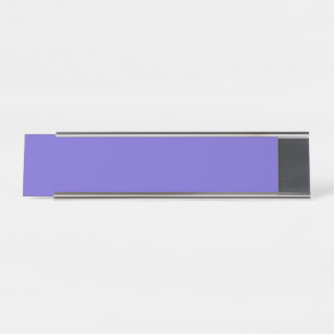 Placa de nombre de puerta azul pizarra – Señal per