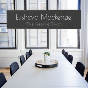 Placa de nombre de Rótulo de Rótulo de puerta de o