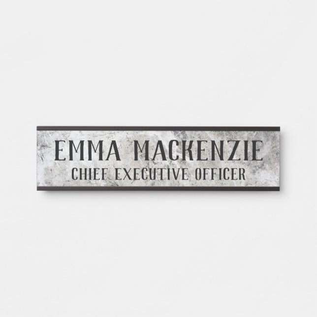 Placa de nombre de señal de puerta colgante de már (Anverso)