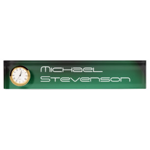 Placa de nombre de texto de Personalizar profesion