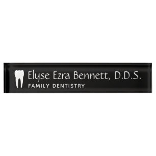 Placa De Nombre Dentista