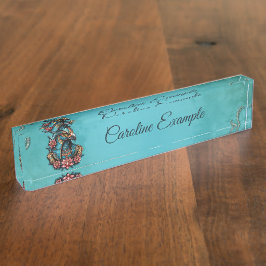 Placa De Nombre Dios del Halcón Egipcio.