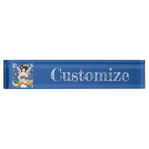 Placa De Nombre Diosa de hadas de figura completa Thunder_Cove