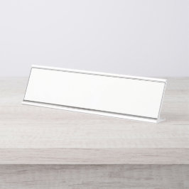 Placa De Nombre Diseño de estilo de vida académico moderno