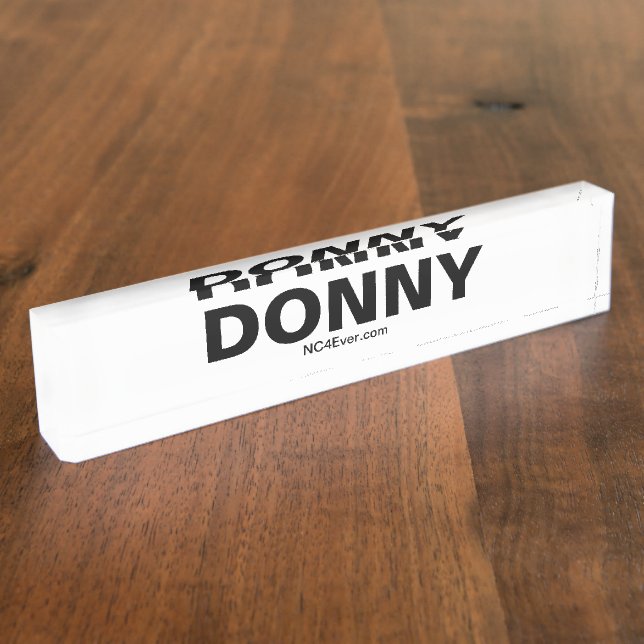 PLACA DE NOMBRE DONNY (Lateral)