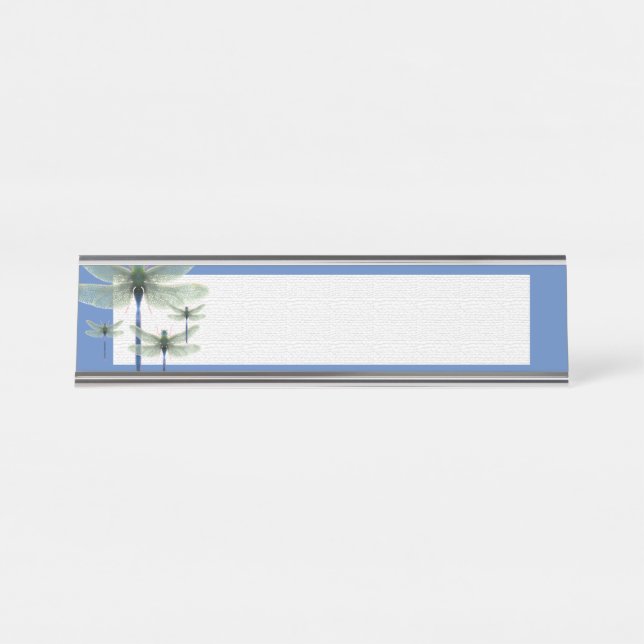 Placa De Nombre Dragón arcoiris (Anverso)