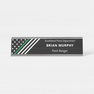 Placa De Nombre El militar fino de la Línea Verde protagoniza el