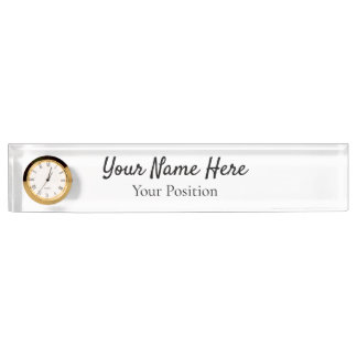 Placa De Nombre Elegant Custom Desk Name Plate Sign
