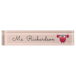 Placa De Nombre Escritorio profesional