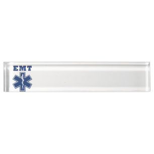 Placa De Nombre Estrella del ccsme de la vida