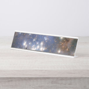 Placa De Nombre Estrellas de diamante en la nebulosa de Carina Hub