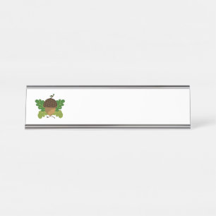 Placa De Nombre Fall Acorn