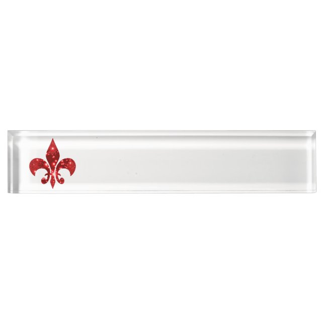 Placa De Nombre Fleur de Lis (Anverso)