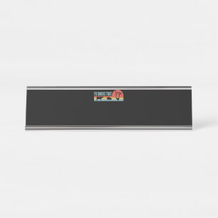 Placa De Nombre Funny BBQ Id Fumar Esa Barbeque Retro