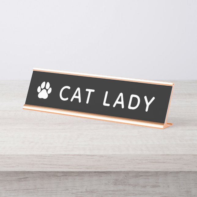 Placa De Nombre Gato (Anverso)