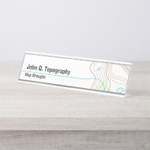 Geólogo, Cartografo Mapa Topográfico