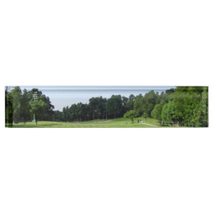 Placa De Nombre Golf del juego