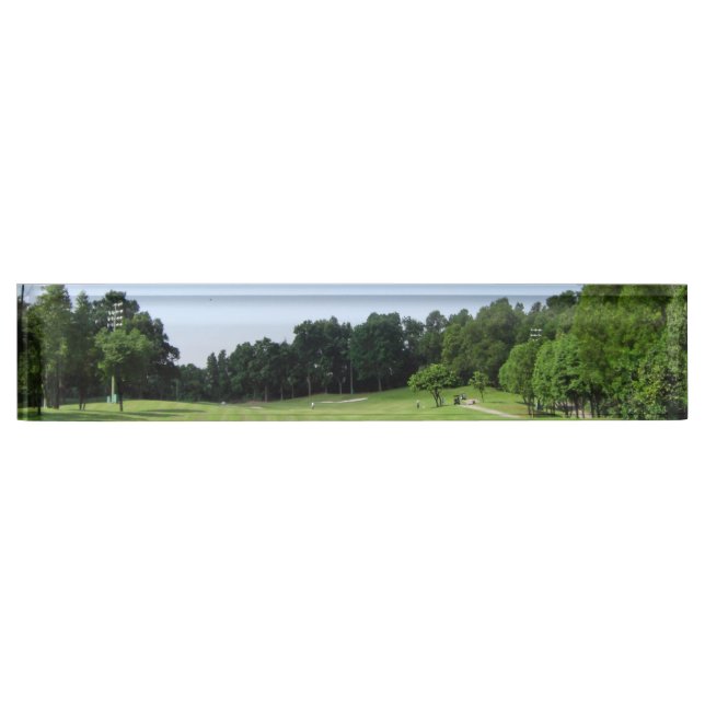 Placa De Nombre Golf del juego (Anverso)