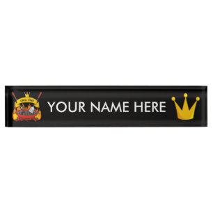 Placa De Nombre Grill King