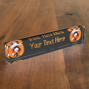 Placa De Nombre Grim Reaper Personalizado