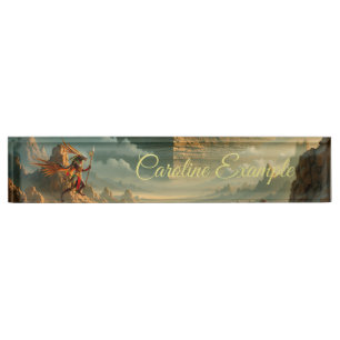 Placa De Nombre Guardián de la Puerta Celestial – Anubis