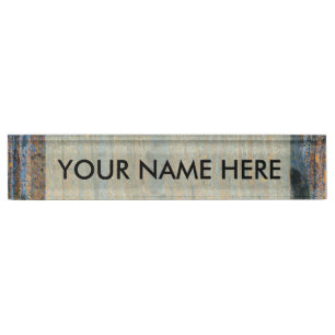 Placa De Nombre Gustav Klimt Beech Tree Forest Grove