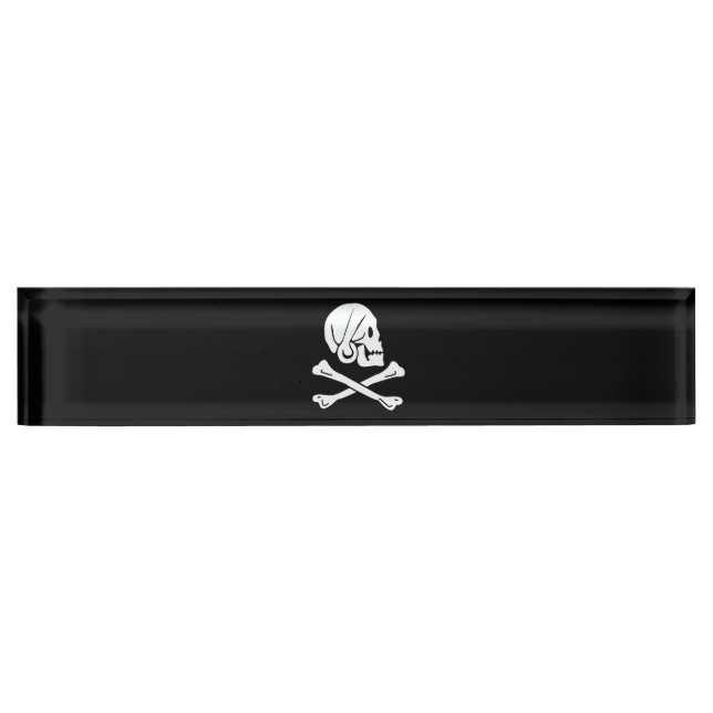 Placa De Nombre Henry Every Flag Pirate Flag (Anverso)