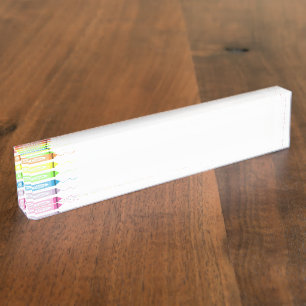 Placa De Nombre ¡Hora de colorear!