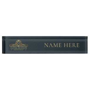 Placa De Nombre Hotel Business Luxury