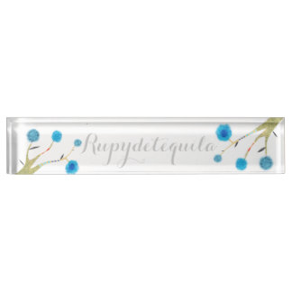 Placa De Nombre Ilustración infantil de Rupydetequila