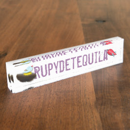 Placa De Nombre Ilustración infantil de Rupydetequila 2014