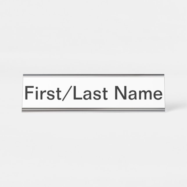 Placa De Nombre INDIO_Desk Nametag (Anverso)