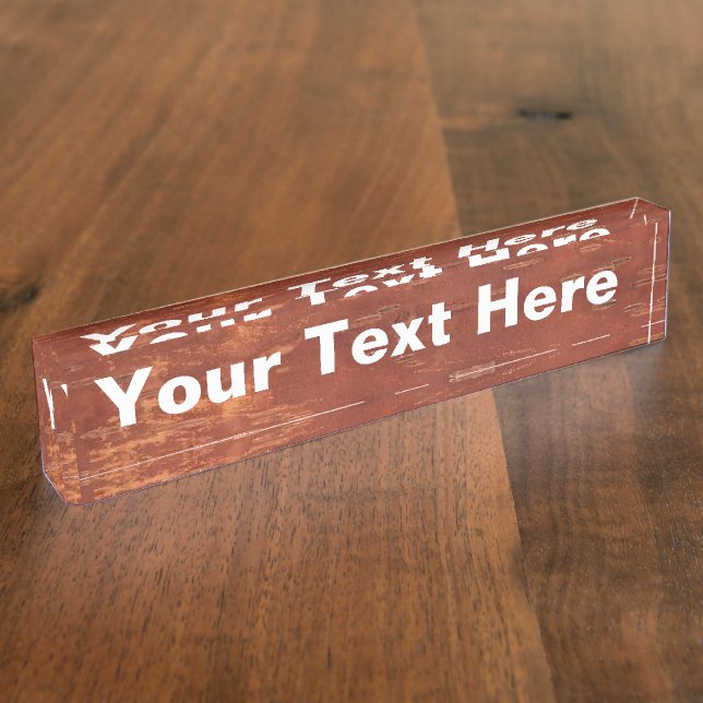 Placa De Nombre Inner Birch Bark (Lateral)