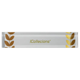 Placa De Nombre Inspired Desk Nameplate