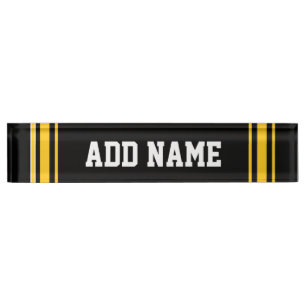 Placa De Nombre Jersey de equipo con nombre y número de encargo