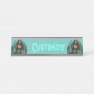 Placa De Nombre La sirena pirata Lady Thunder_Cove