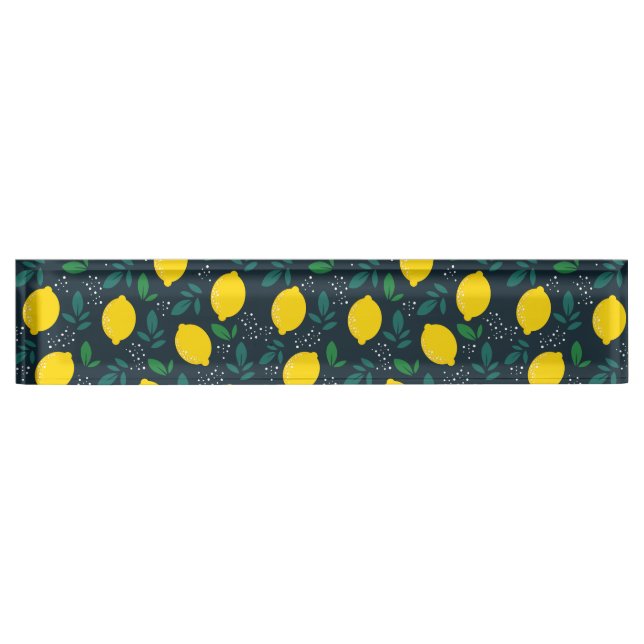 Placa De Nombre Lemon (Anverso)