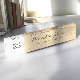 Placa De Nombre Logotipo de personalizado Extensiones Eyelash