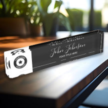 Logotipo personalizado y nombre elegante