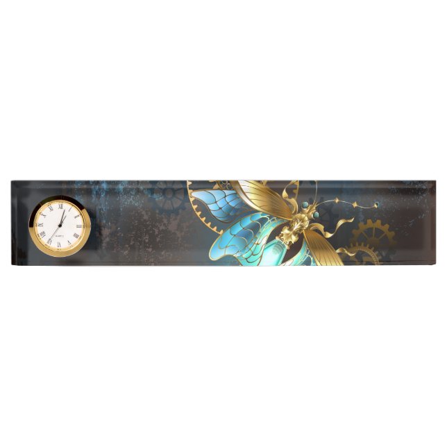 Placa De Nombre Luciérnaga de Steampunk (Anverso)